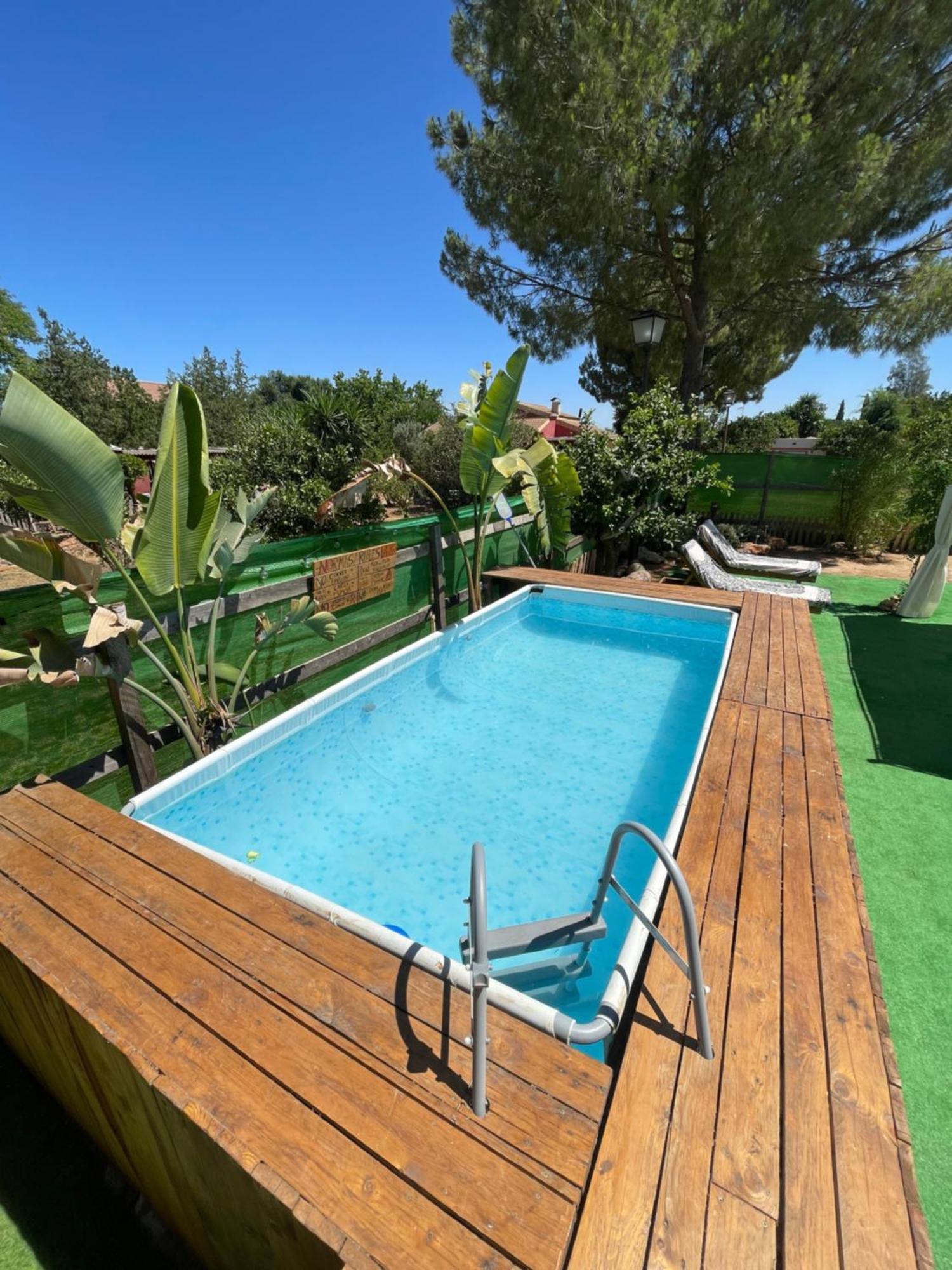 Nomada, Chalet Con Piscina En 阿尔卡拉德瓜代拉 外观 照片